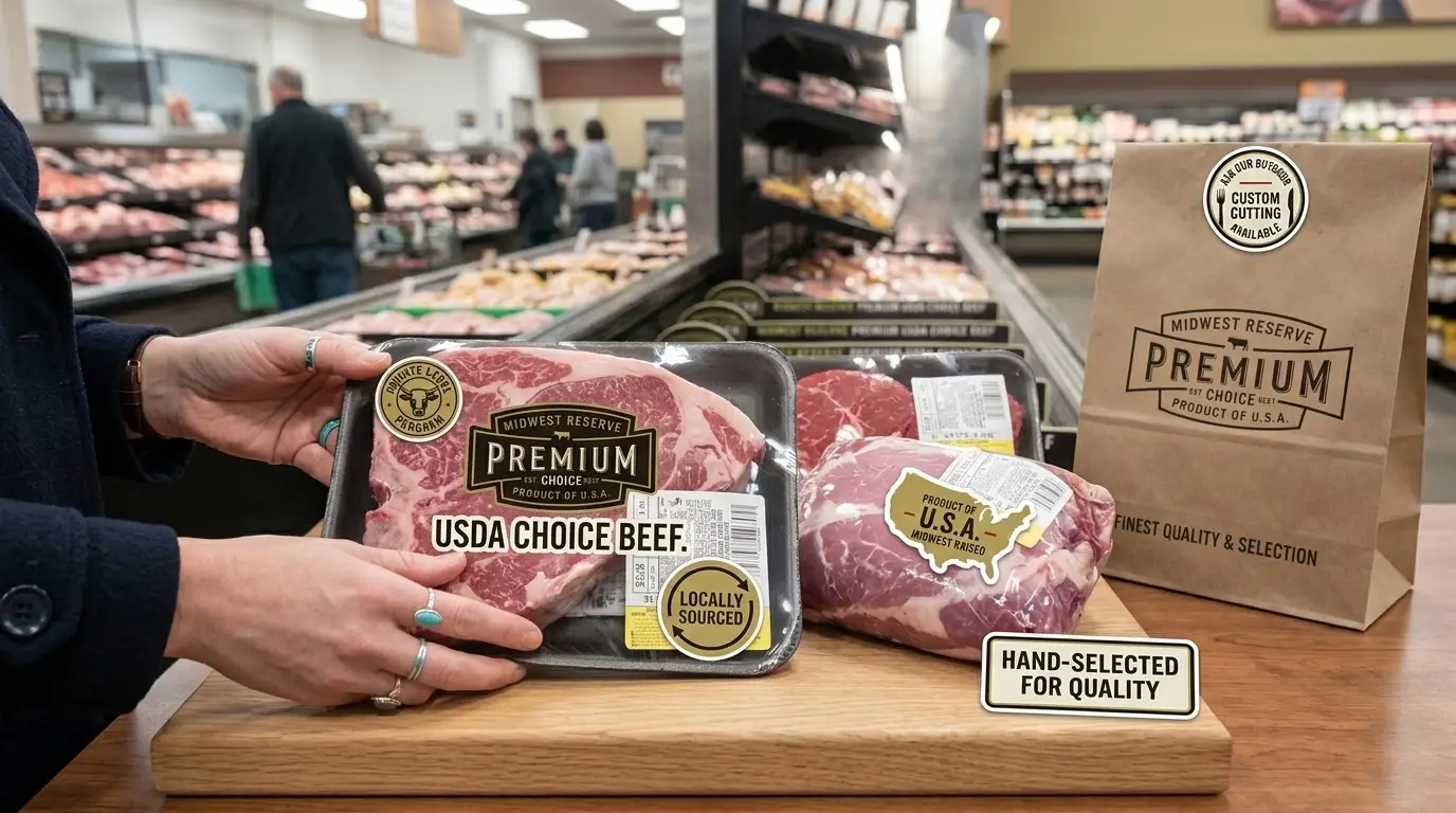 meat department printing